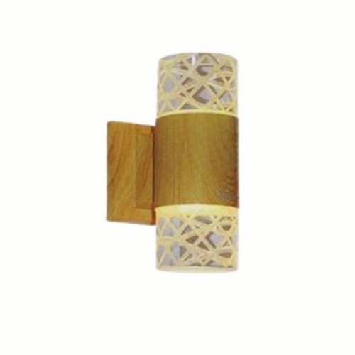 Đèn led vách hành lang AK 6063/2 GỖ Hufa