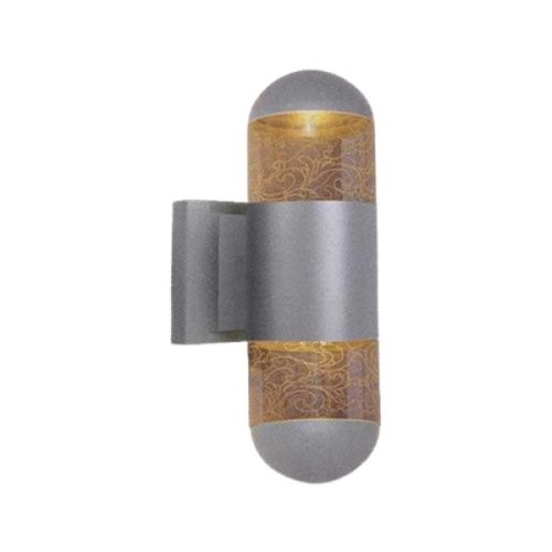 Đèn led vách hành lang AK 801/2 XÁM Hufa