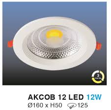 Đèn Led âm trần downlight chiếu điểm AKCOB 12 LED Hufa