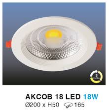 Đèn Led âm trần downlight chiếu điểm AKCOB 18 LED Hufa