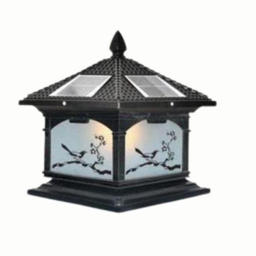 Đèn trụ cổng năng lượng mặt trời SOLAR-452A Euroto