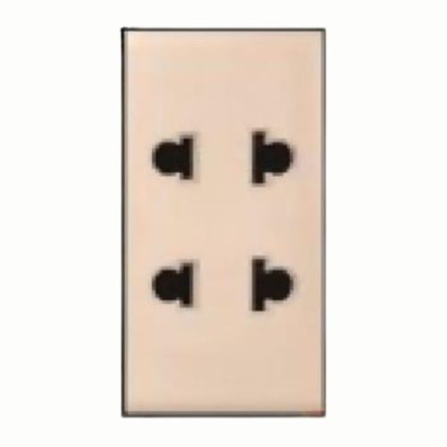 Ổ cắm đôi 2 chấu Size M Saturn S S1B025 Duhal