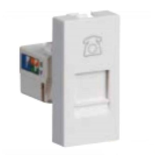 Ổ cắm điện thoại 4 chân WGMRJ11 Hager