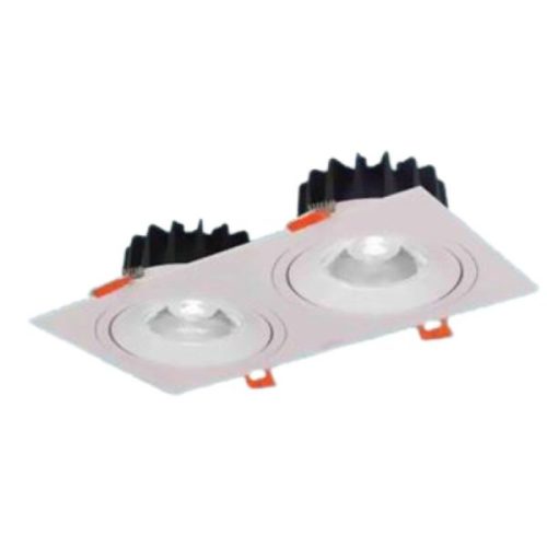 Đèn downlight âm trần hợp kim nhôm cao cấp vuông AT-103 COB LED Hufa
