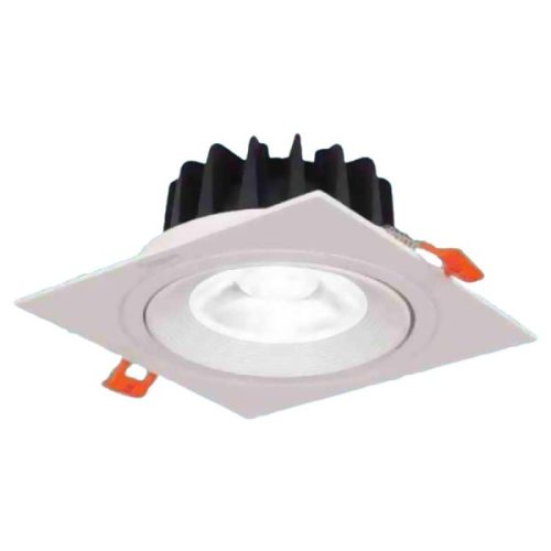 Đèn downlight âm trần hợp kim nhôm cao cấp vuông AT-102 COB LED Hufa