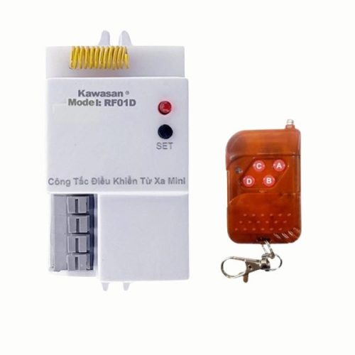 Bộ công tắc điều khiển từ xa  RF01D-RM01B Kawasan