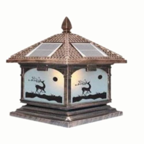 Đèn trụ cổng năng lượng mặt trời SOLAR-455A Euroto