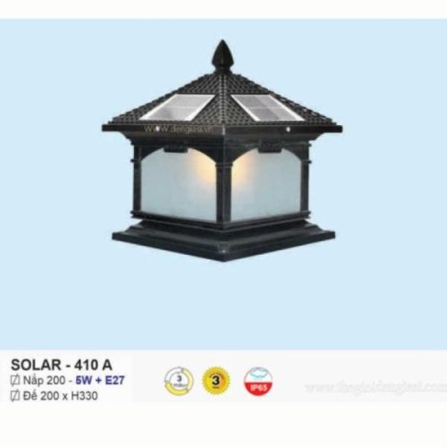 Đèn trụ cổng năng lượng mặt trời SOLAR-410A Euroto