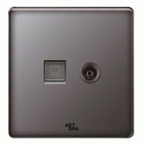 Ổ cắm mạng+ Tivi  V12-E0203 ARTDNA