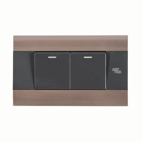 Công tắc đôi 2 chiều A88-K02B ARTDNA