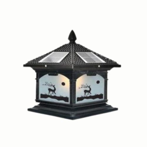 Đèn trụ cổng năng lượng mặt trời SOLAR-414A Euroto