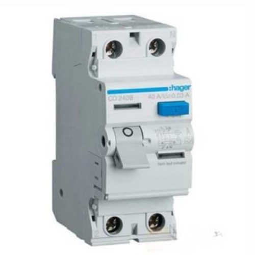Cầu dao chống dòng rò, chống giật CD225B Hager