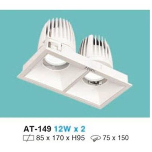 Đèn âm trần chiếu điểm vuông AT-149 Hufa