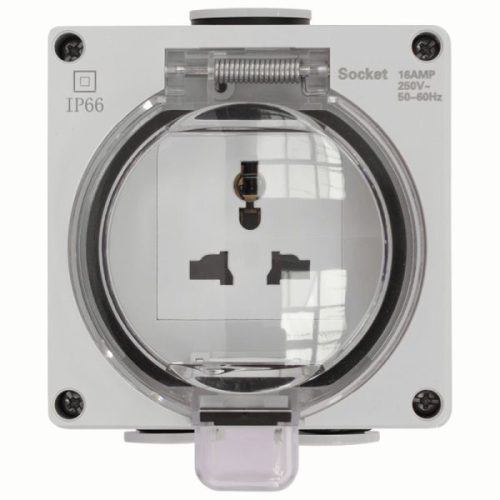 Ổ cắm đa năng chống thấ IP66 U K1V103 Duhal