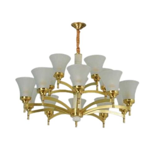 Đèn chùm đồng CĐ 887/15 Hufa