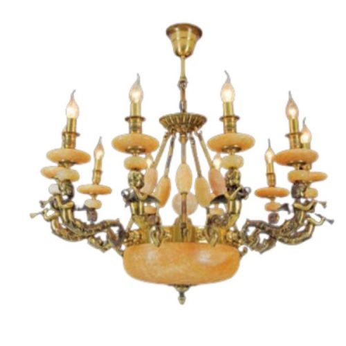 Đèn chùm đồng CĐ 1181/10 Hufa