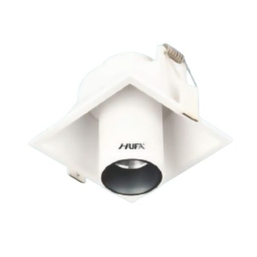 Đèn âm trần vuông vỏ trắng AT-138 Hufa