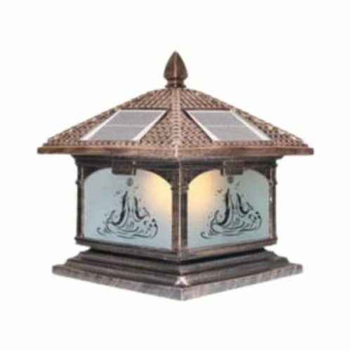 Đèn trụ cổng năng lượng mặt trời SOLAR-429A Euroto