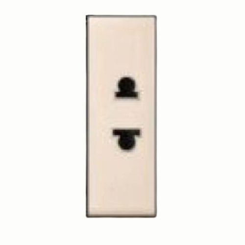 Ổ cắm đơn 2 chấu Size S Saturn K S1B011 Duhal