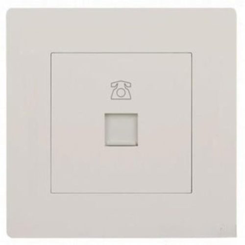 Ổ cắm điện thoại WGMT1RJ Hager