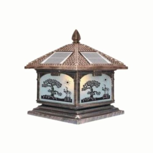 Đèn trụ cổng năng lượng mặt trời SOLAR-451A Euroto