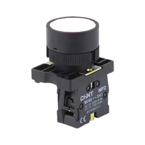 Nút nhấn nhả không đèn NP2-EA Ø22mm 573773 CHINT