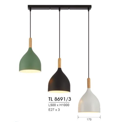 Đèn thả trần led TL 8691/3 Hufa