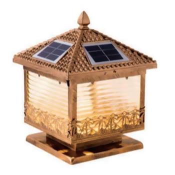 Đèn trụ cổng vuông NLMT TNL-01 Hufa