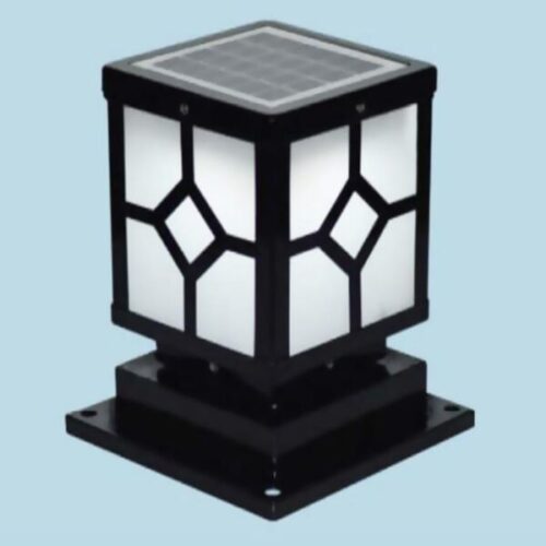 Đèn trụ cổng vuông NLMT TNL-10 Hufa