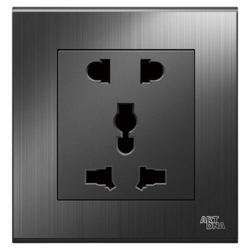 Ổ cắm đa năng + ổ cắm 2 chấu 16A V23G-C06 ARTDNA