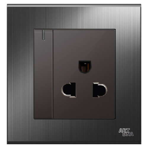 Ổ cắm đơn 3 chấu 16A + Công tắc V23G-C28K ARTDNA