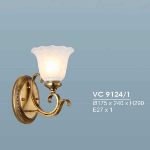 Đèn vách cổ  VC 9124/1 Hufa