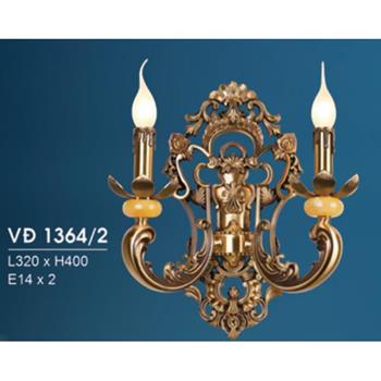Đèn Vách Đồng VĐ 1364/2 Hufa