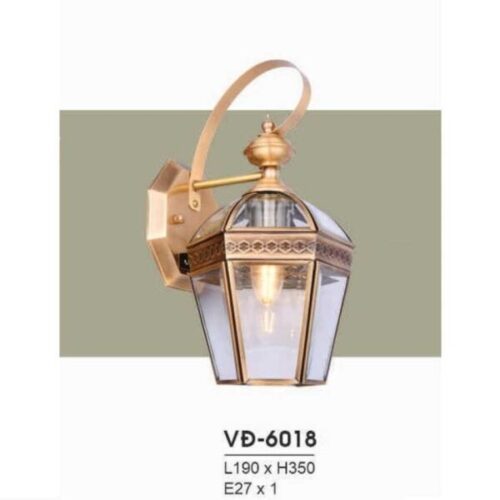 Đèn vách ngoài trời VĐ 6018 Hufa