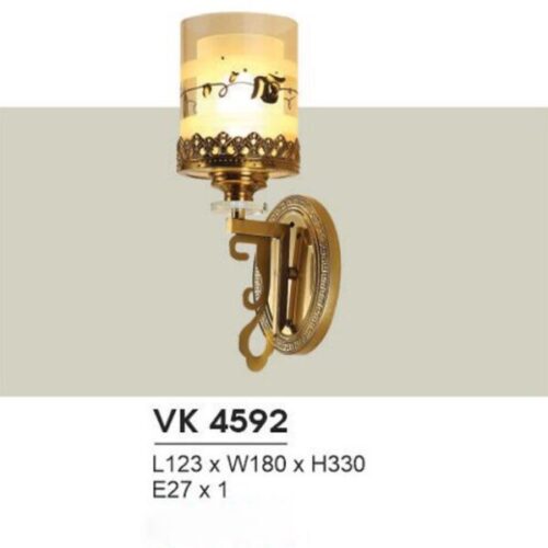 Đèn vách kính VK 4592 Hufa