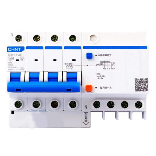 RCBO NXBLE-63 4P 30mA 6kA 982155 CHINT